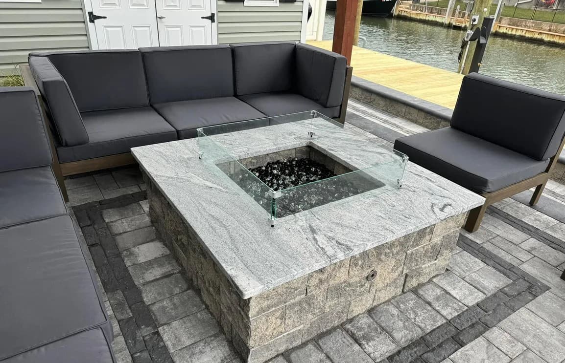 Stone foundation project