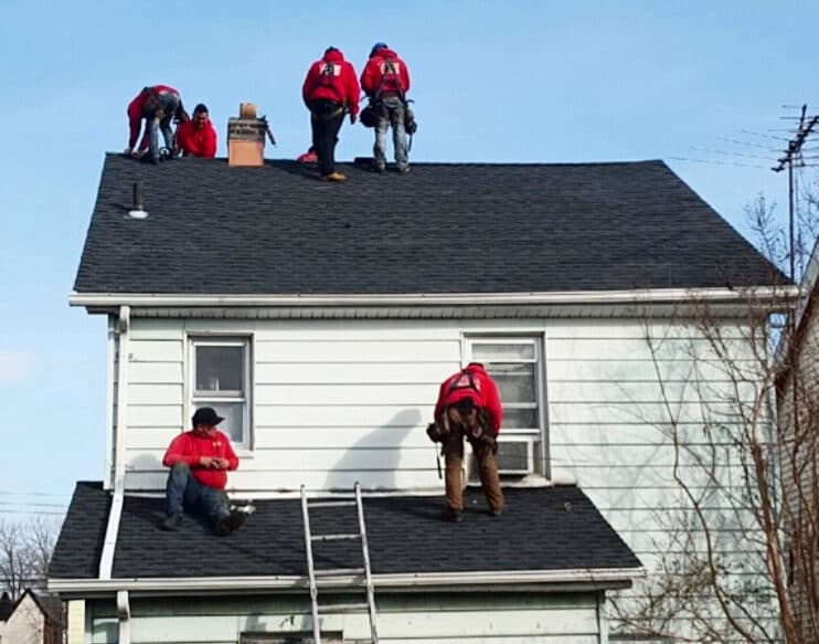 Chimney and roof repair