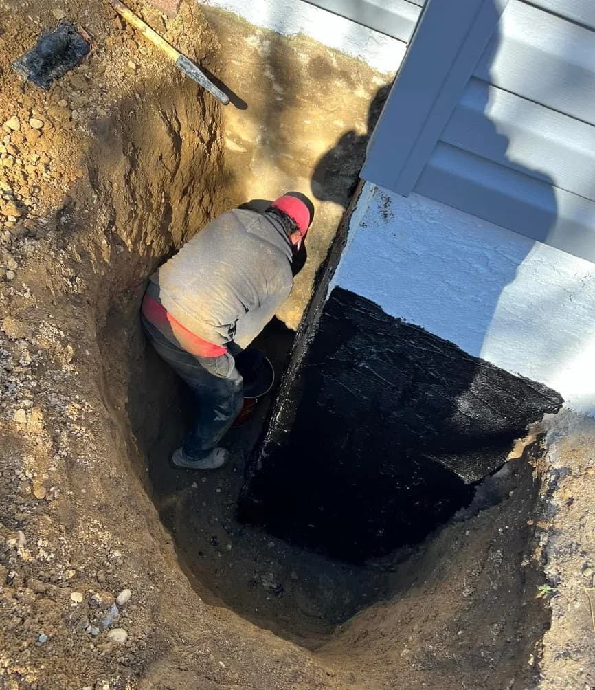 Drainage and grading work