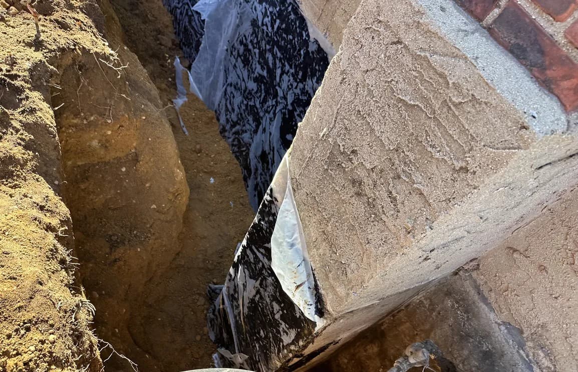 Basement moisture protection