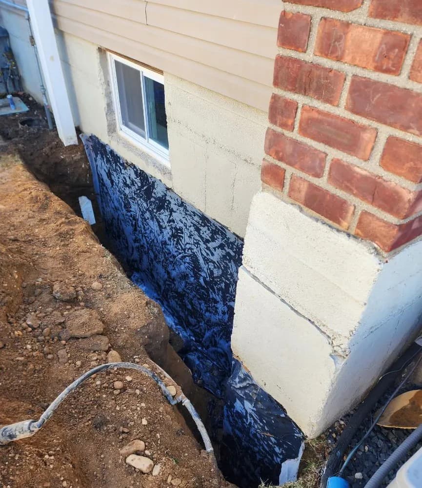 Exterior sealing work